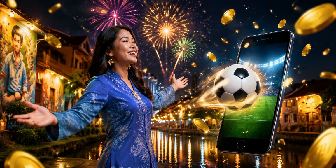 Pengguna dari Penang menikmati pertaruhan bola sepak secara bertanggungjawab melalui platform 1090